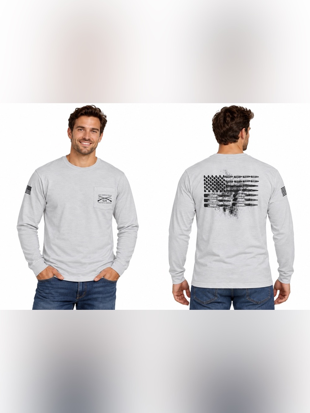 Grunt style LS long sleeve T-shirt men’s
Size XL/extra large